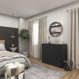 Black Metal Contemporary Wall Shelf 26 x 26 x 5 - 26 x 5 x 26