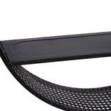 Black Metal Contemporary Wall Shelf 26 x 26 x 5 - 26 x 5 x 26
