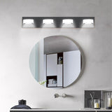 Black Modern LED Vanity Lights Bathroom Light Fixture