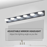 Black Modern LED Vanity Lights Bathroom Light Fixture