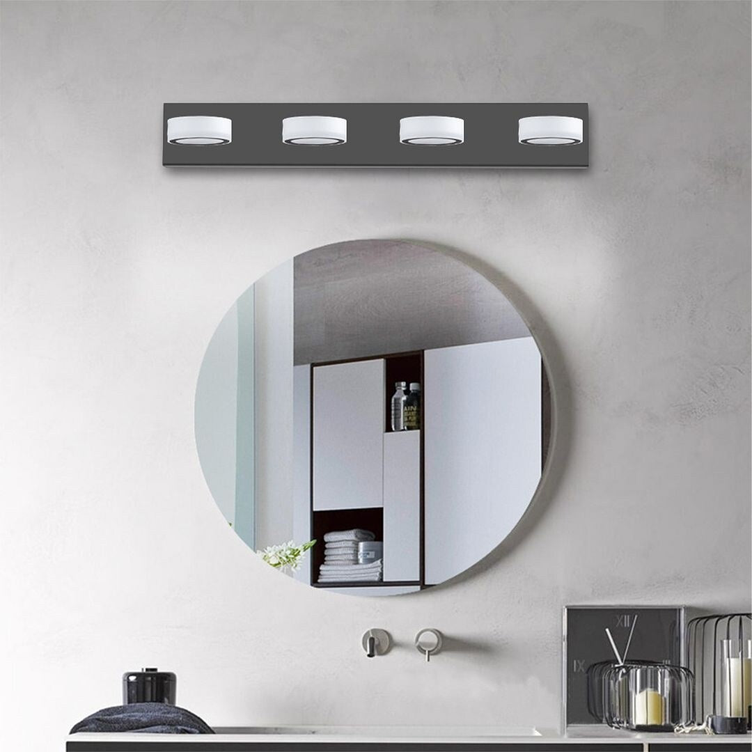 Black Modern LED Vanity Lights Bathroom Light Fixture
