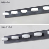 Black Modern LED Vanity Lights Bathroom Light Fixture