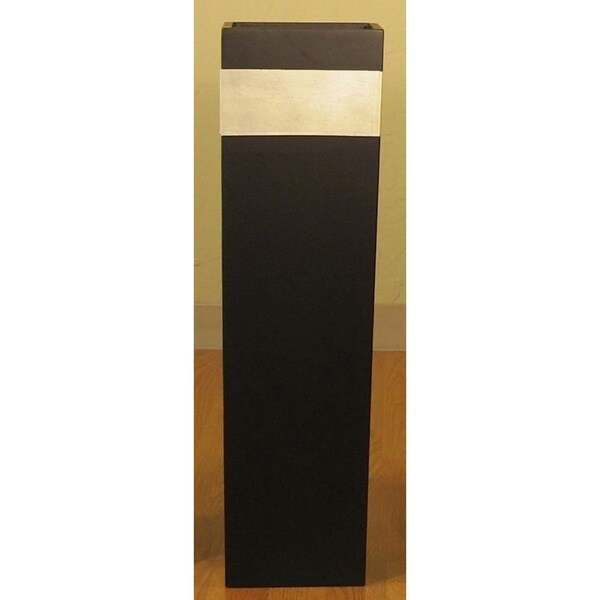 Tapered 28-inch Black Vase and Branches