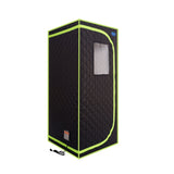 Black Portable Large Size Infrared Sauna Tent with FCC Certification