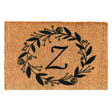 Calloway Mills Black Rose Doormat 24" x 36" x 1.5" (Letter Z) - 24 x 36 in