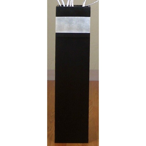 Tapered 28-inch Black Vase and Branches