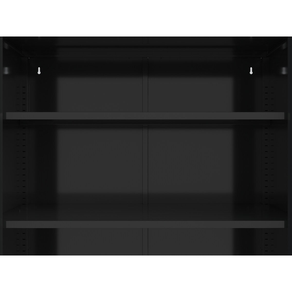 Black Storage Cabinet with Doors, Modern Black Accent Cabinet, Free Standing Cabinet, Buffet Sideboards for Home Office