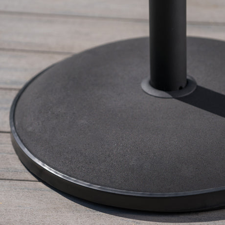 Tulare Outdoor Round Concrete Umbrella Base by Christopher Knight Home - N/A