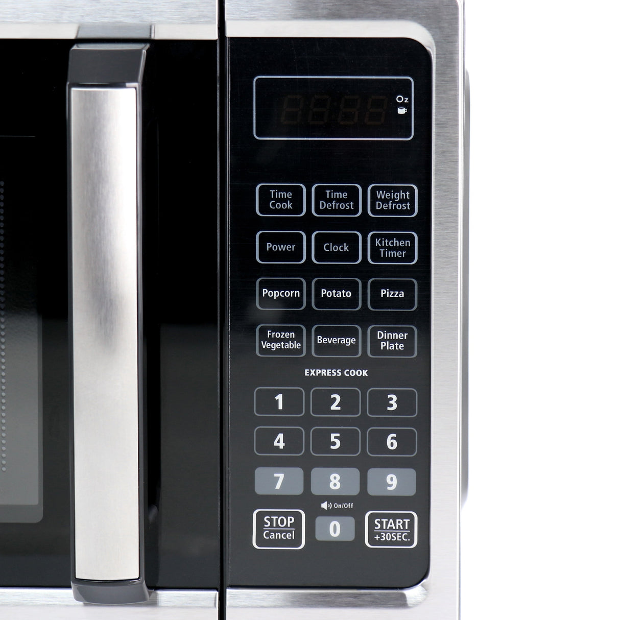 Black and Decker 0.9 Cu Ft 900W Microwave Oven in Stainless Steel