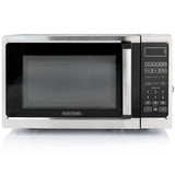 Black and Decker 0.9 Cu Ft 900W Microwave Oven in Stainless Steel