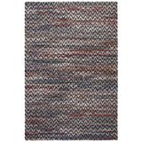 Black; Blue; Red; Natural and Ivory Area Rug 8x10, Machine-Woven Using Heatset Frise Yarns, Durable Jute Backing - 8' x 10'