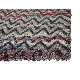 Black; Blue; Red; Natural and Ivory Area Rug 8x10, Machine-Woven Using Heatset Frise Yarns, Durable Jute Backing - 8' x 10'