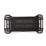 Blackfoot Outdoor Industrial 5 Shelf Iron Mesh Bookcase by Christopher Knight Home - 36.50" W x 17.50" D x 66.75" H