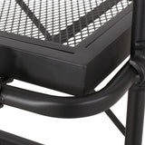 Blackfoot Outdoor Industrial 5 Shelf Iron Mesh Bookcase by Christopher Knight Home - 36.50" W x 17.50" D x 66.75" H