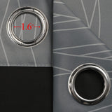 Blackout Curtains & Drapes,Thermal Insulated Ombre Blackout Drapes,Full Room Darkening Energy Saving Curtains,52Wx84L,2 Panels