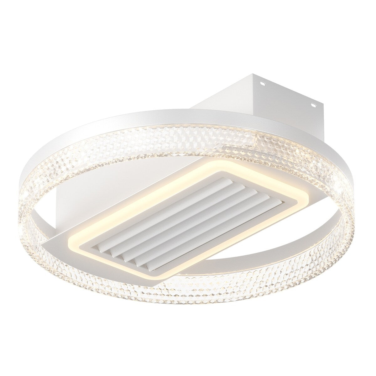 Bladeless Ceiling Fan with Lights Remote Control