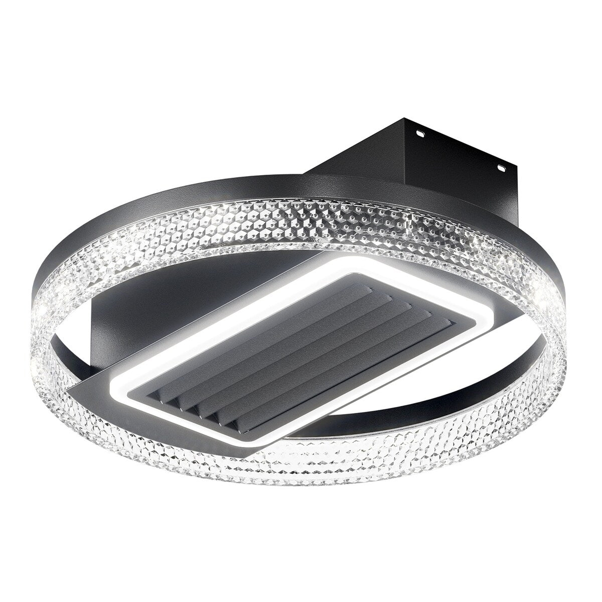 Bladeless Ceiling Fan with Lights Remote Control