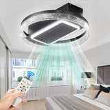 Bladeless Ceiling Fan with Lights Remote Control