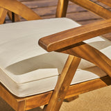 Christopher Knight Home Blaine Outdoor 6-Seater Acacia Wood Dining Set