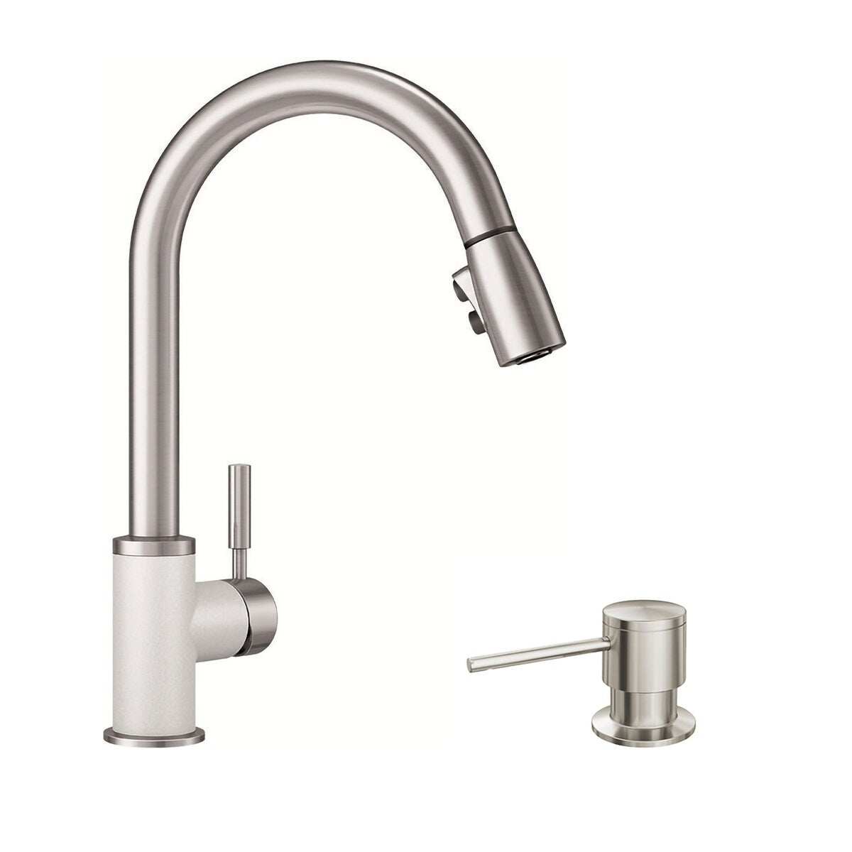 Blanco KF-442062 Sonoma Pull-Down Kitchen Faucet with Soap Dispenser - 2" x 8.5" x 15.5"