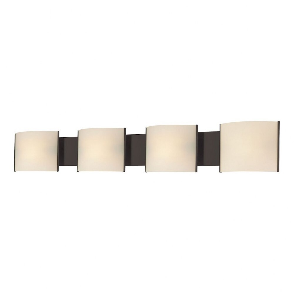 Blandford Glade - Four Light Bath Vanity Oil Rubbed Bronze Finish