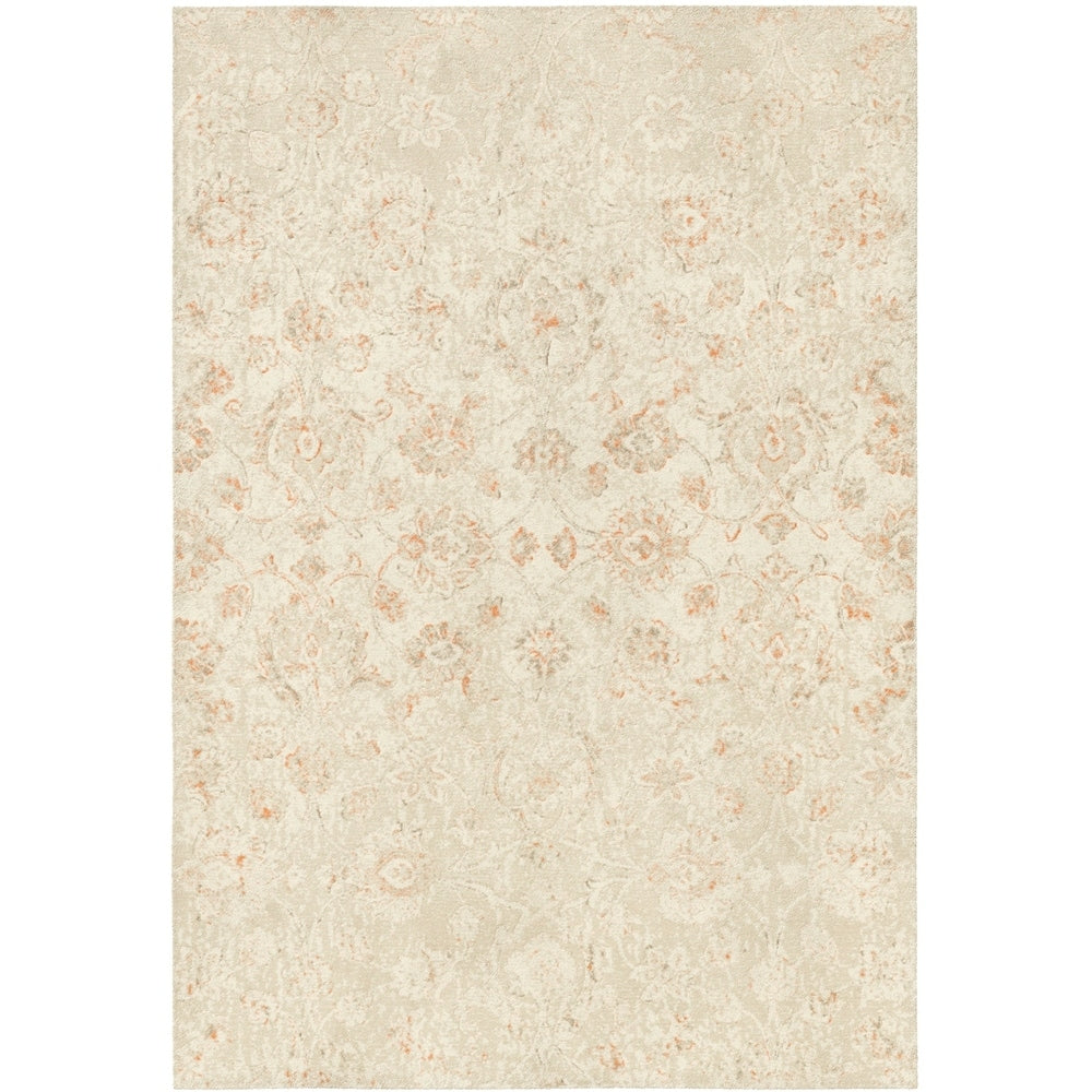 Blanding Traditional Floral Area Rug - 6'6" x 9'6"