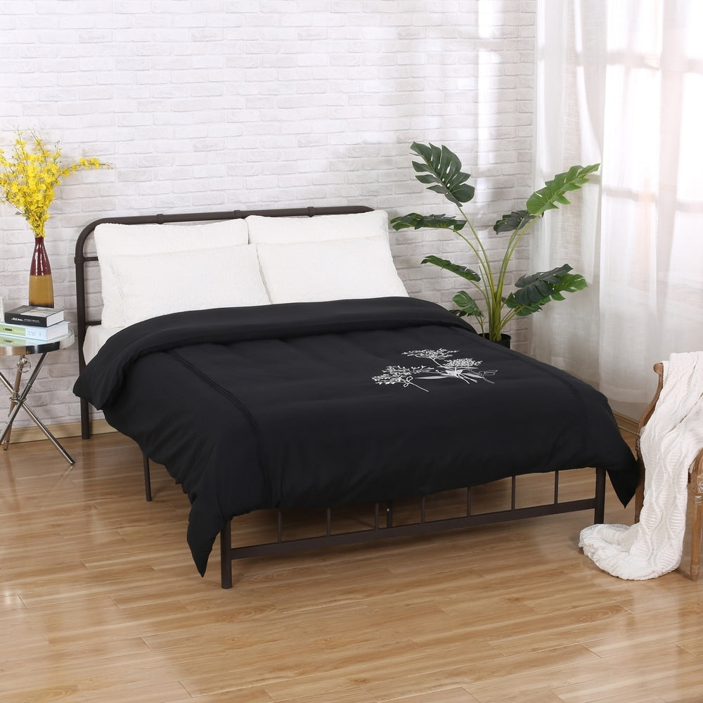 Blanding Queen Duvet Cover with Floral Design by Christopher Knight Home