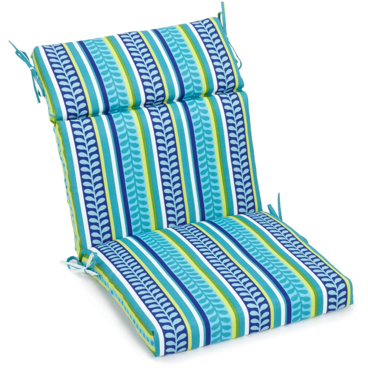 20-inch by 42-inch Three-section Outdoor Seat/Back Chair Cushion