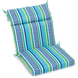 20-inch by 42-inch Three-section Outdoor Seat/Back Chair Cushion
