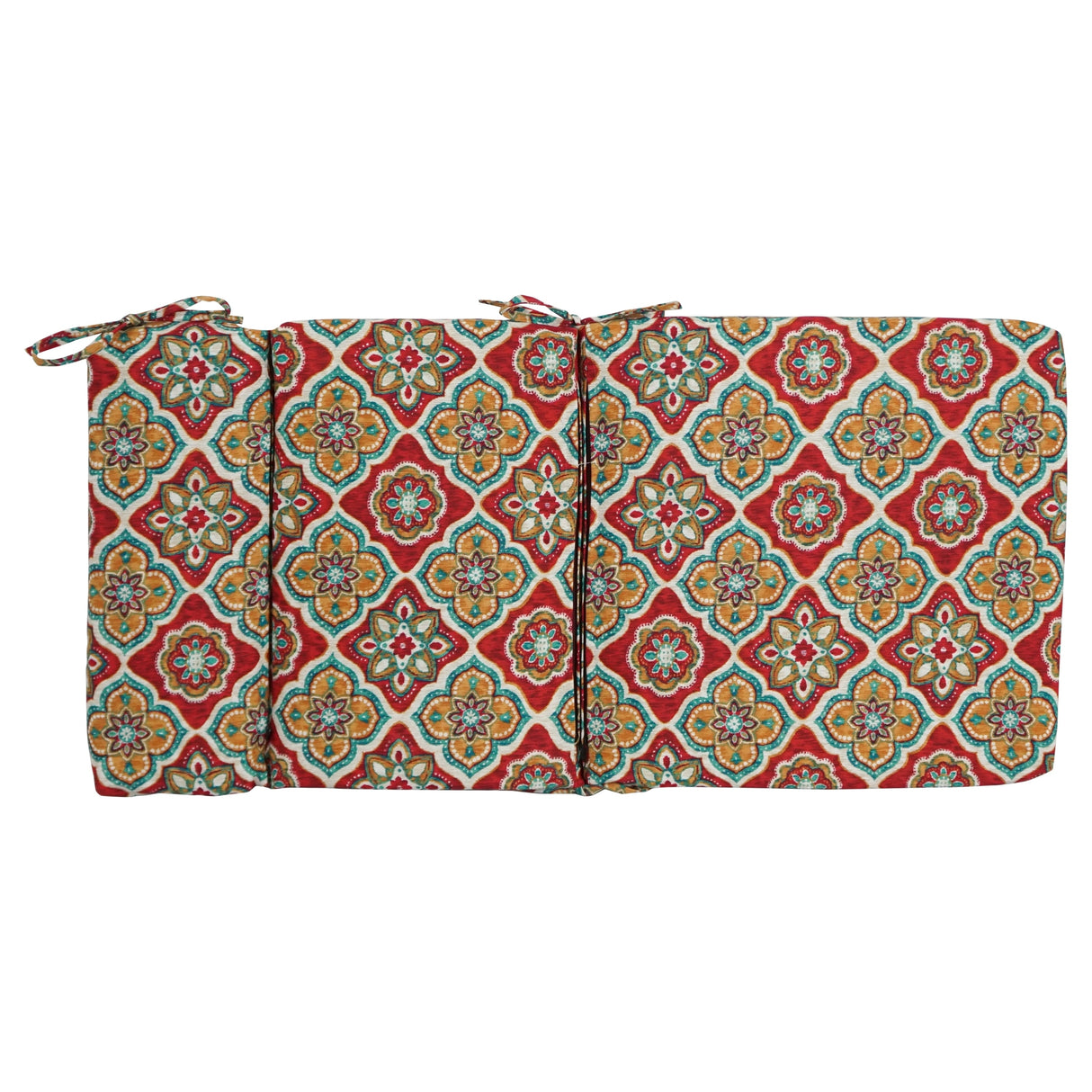 22-inch by 45-inch Three-section Outdoor Seat/Back Chair Cushion
