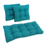 Blazing Needles All-Weather 3-piece Indoor/ Outdoor Cushion Set