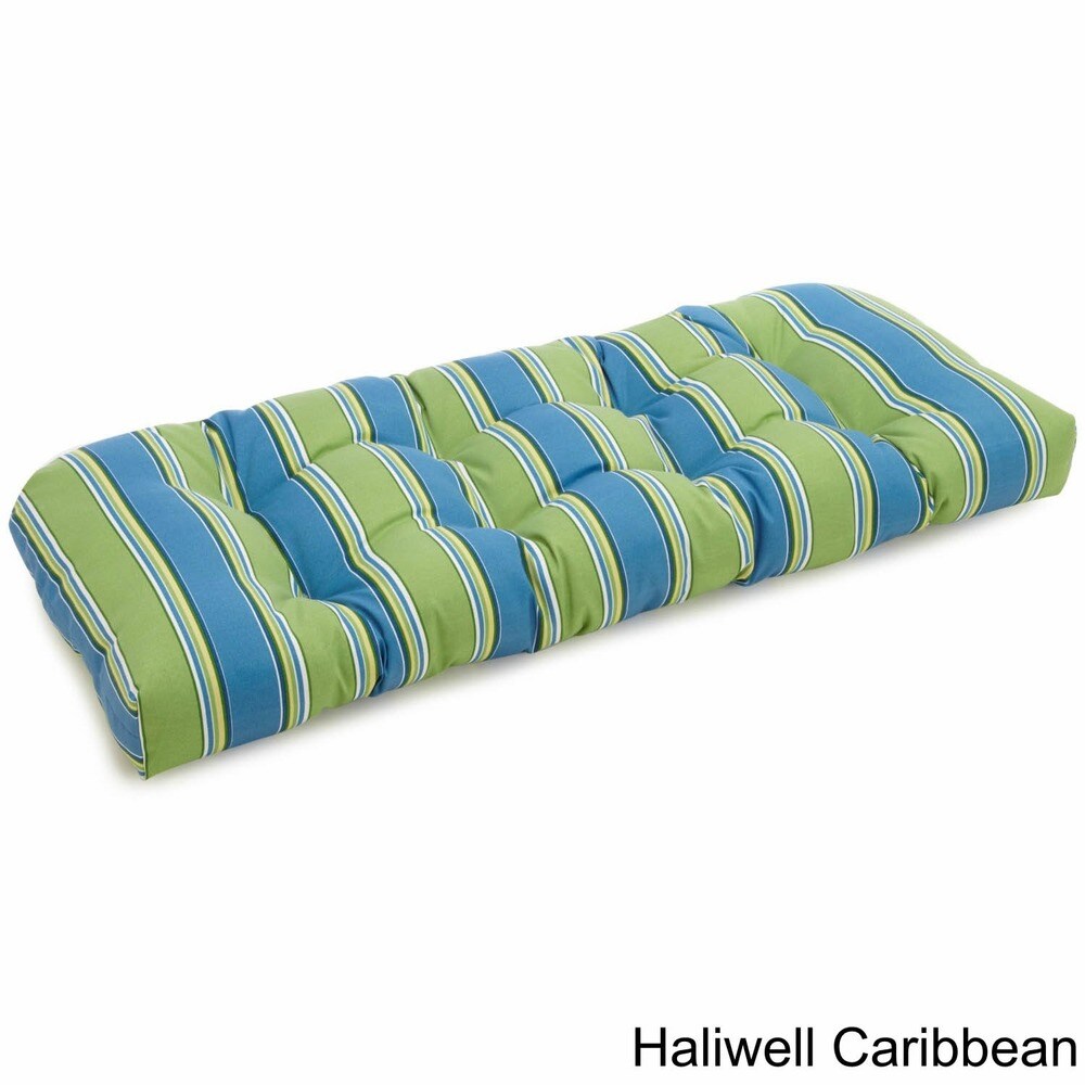 Blazing Needles 42-inch Indoor/Outdoor U-shape Bench Cushion