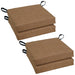 16-inch Indoor/Outdoor Solid Chair Cushions (Set of 4) - 16 x 16