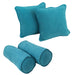 Blazing Needles Microsuede Throw Pillow Set (Set of 4)
