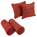 Blazing Needles Microsuede Throw Pillow Set (Set of 4)