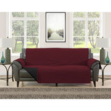 Asher Home Berkley Microfiber Reversible Couch Protector
