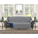 Asher Home Berkley Microfiber Reversible Couch Protector