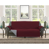 Asher Home Berkley Microfiber Reversible Couch Protector