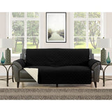 Asher Home Berkley Microfiber Reversible Couch Protector