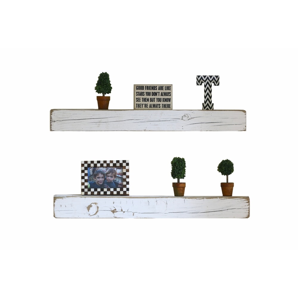 Floating Shelf Set 4x4 - N/A