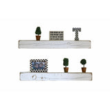 Floating Shelf Set 4x4 - N/A