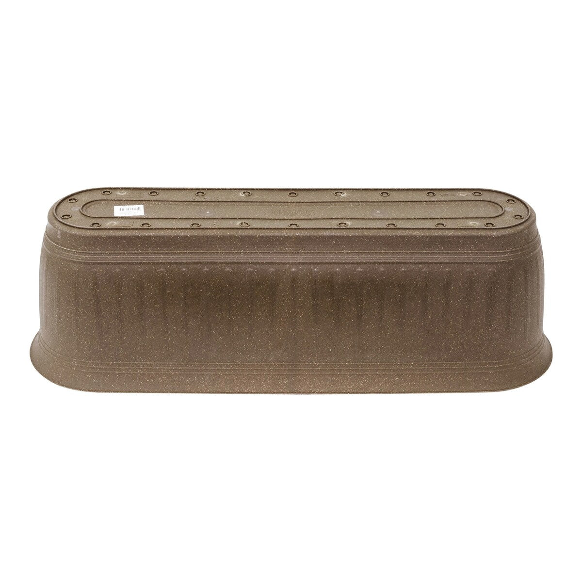 Bloem Colonnade Wood Resin Window Box Planter 24" Dark Earth Brown - 24