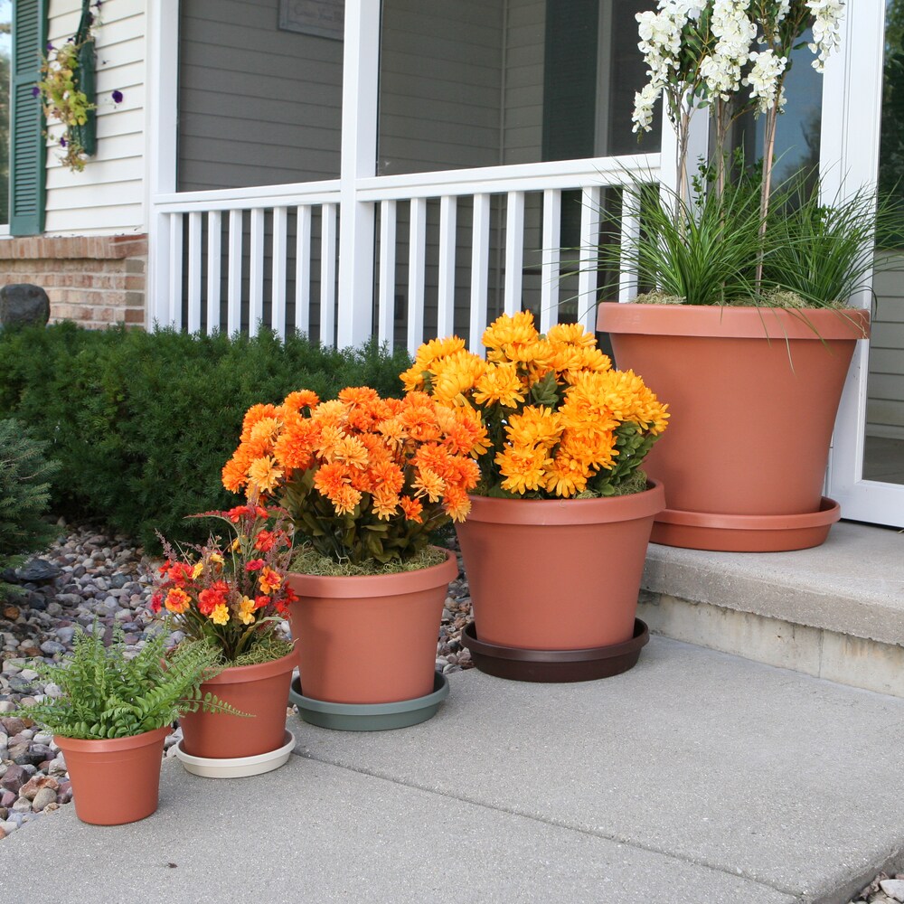 Bloem Terra Pot 4-inch Terra Cotta Planter