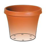 Bloem Terra Pot 4-inch Terra Cotta Planter