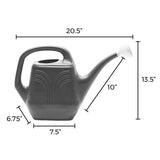 Bloem Watering Can Classic 2 Gallon Charcoal Gray - 2 Gallon