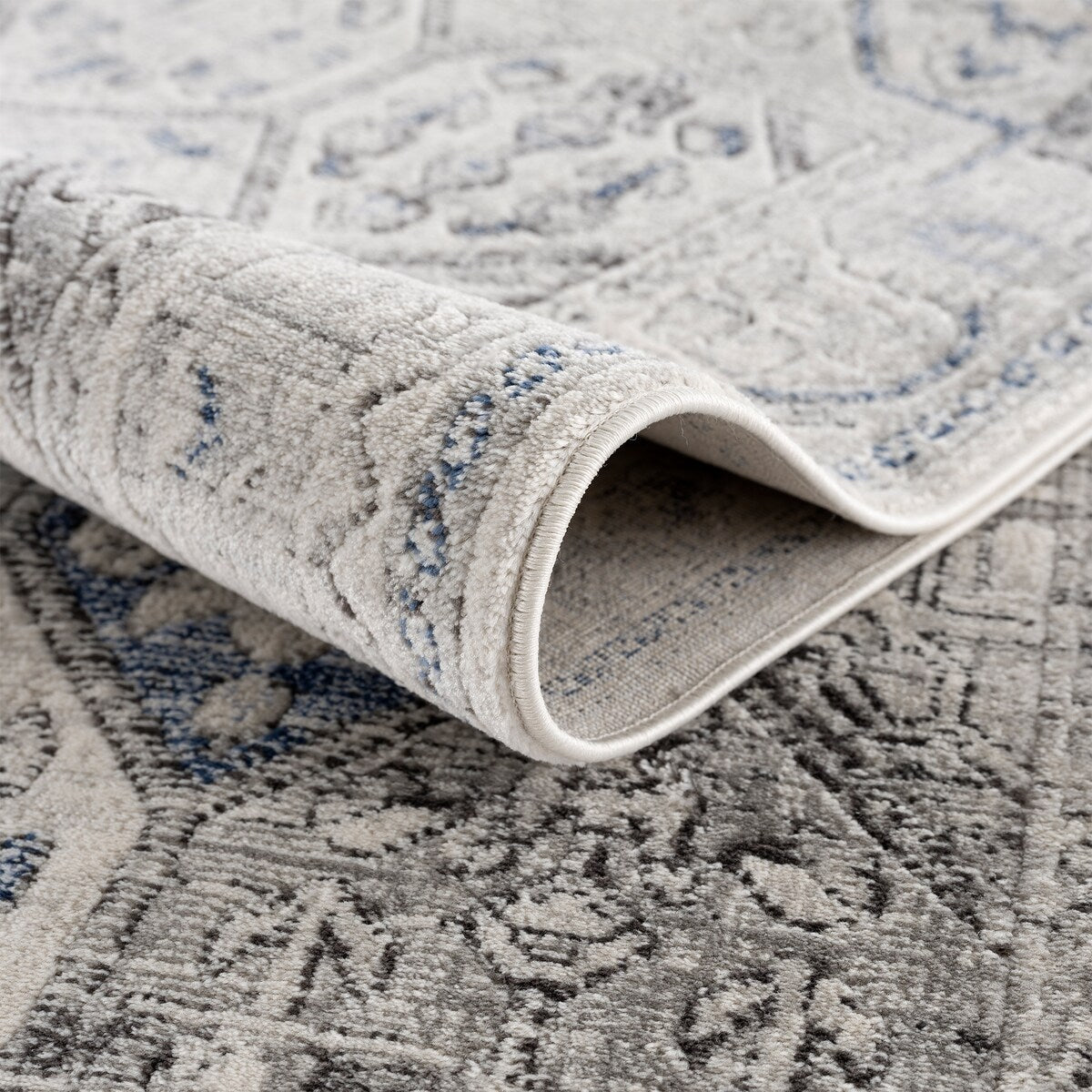 Bloom Rugs Troya Collection Bordered Geometric Traditional Vintage Boho Area Rug