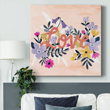 Bloomin' Love I-Gallery Wrapped Canvas
