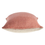 Sevita Blooming Dahlia Soft Pink Solid Throw Pillow