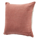 Sevita Blooming Dahlia Soft Pink Solid Throw Pillow