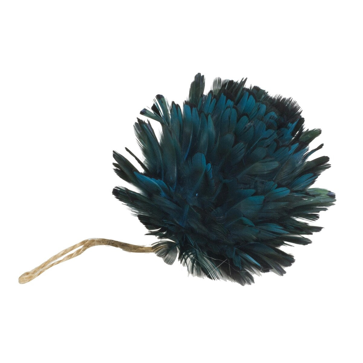 Blue Goose Feather Ball, Set of 12